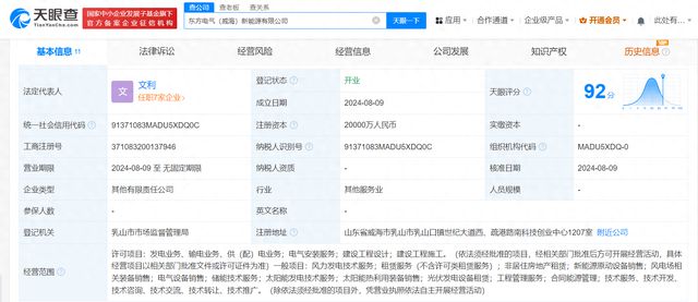 東方電氣威海新能源公司 聚焦供配電網，助力綠色能源轉型